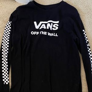 Vans off the wall long sleeve shirt